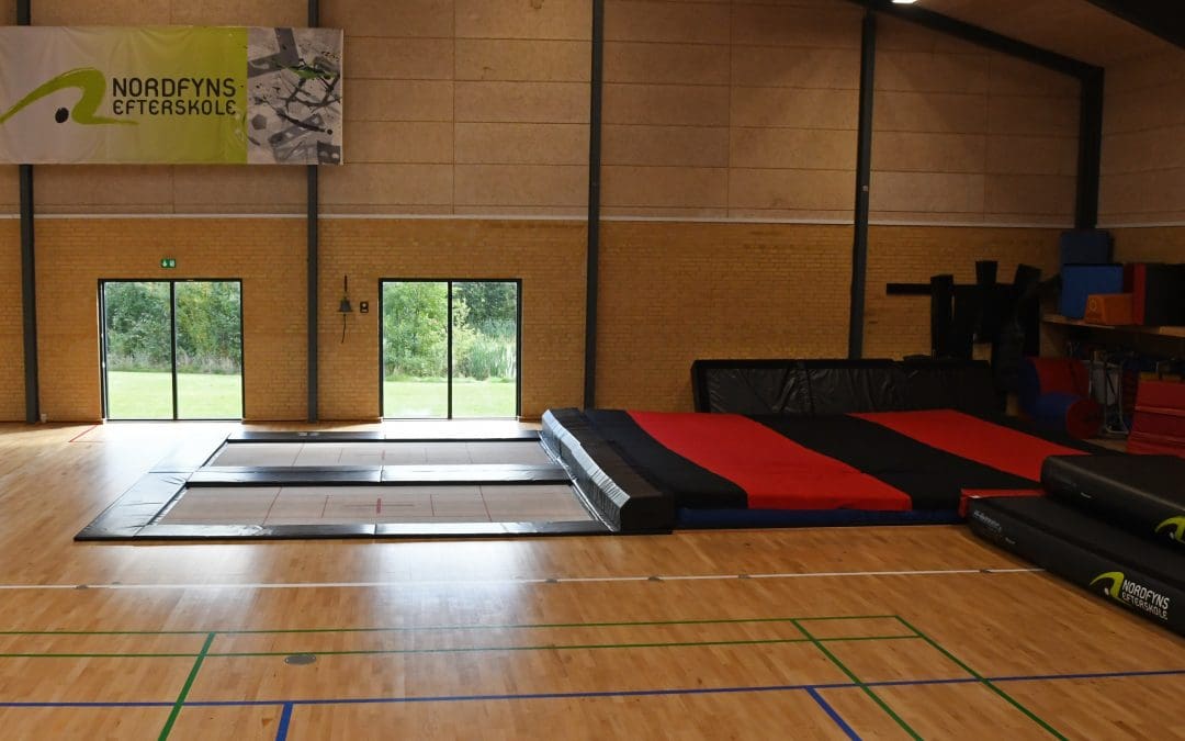 Byggeriet skrider frem – og stortrampolinerne er på plads